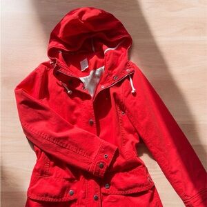 GAP red nautical inspired jacket